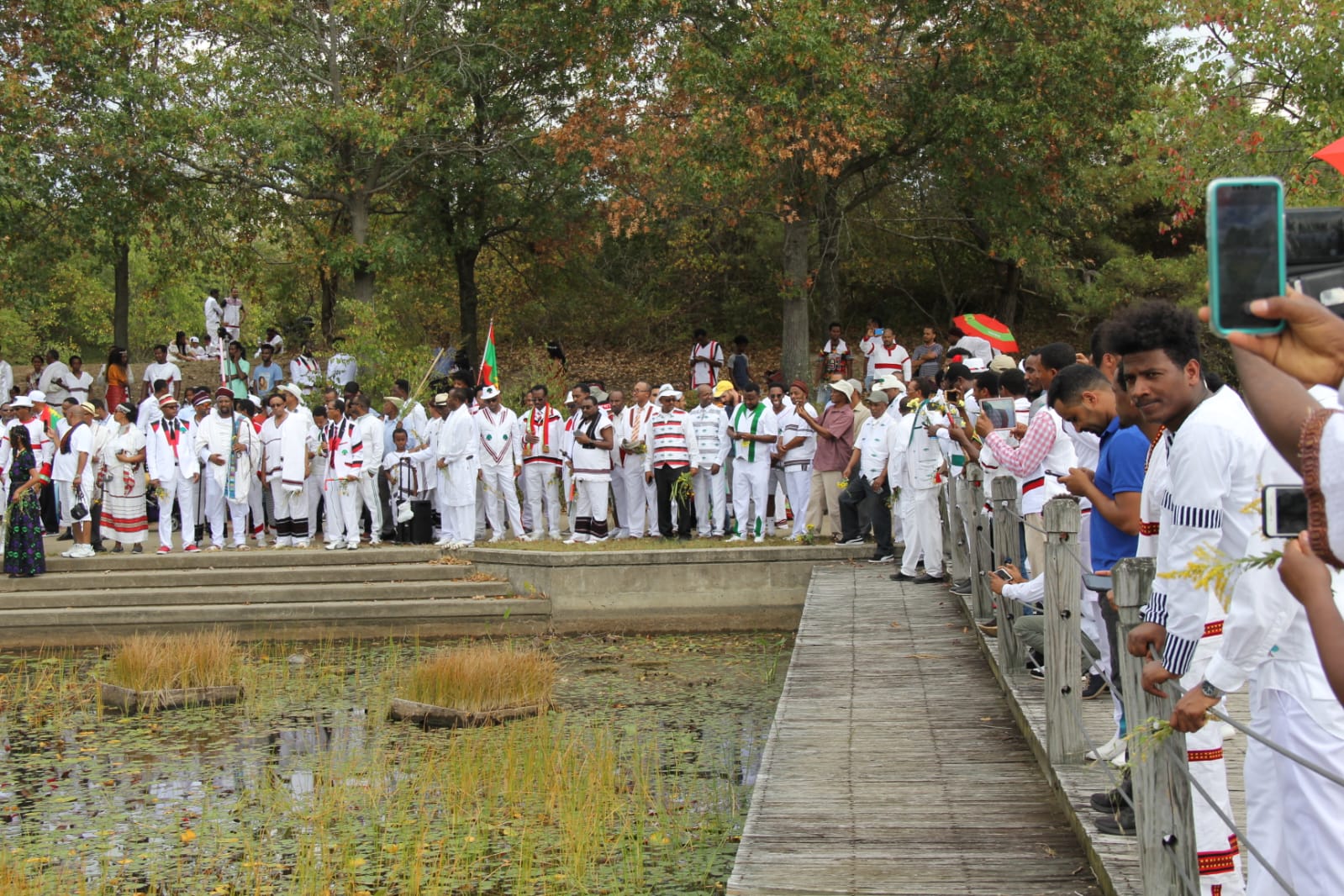 Traditional Oromo festival celebration with community participation